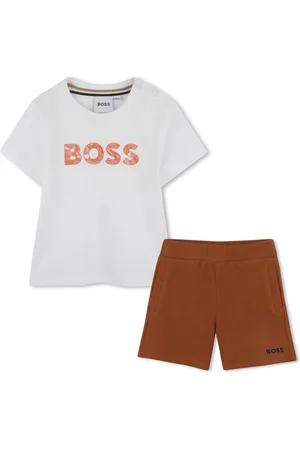 HUGO BOSS Set top e shorts con stampa