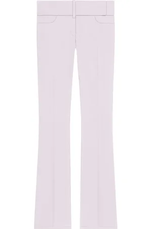 Courrèges Pantaloni svasati con cintura