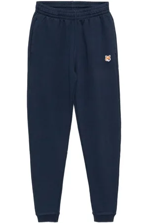 Maison Kitsuné Pantaloni sportivi con applicazione