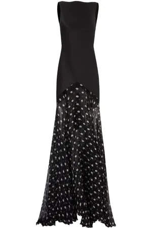 Nina Ricci Abito lungo a pois