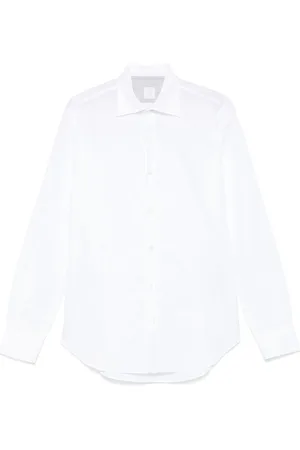 ELEVENTY Camicia con trama armatura