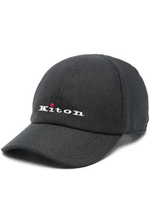 Kiton Cappello da baseball con ricamo