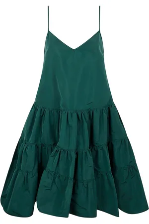 Nº21 Abito midi con orlo peplum