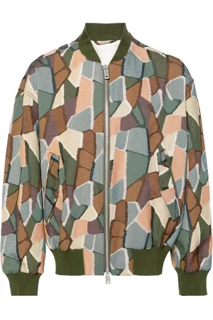 Emporio Armani Bomber con effetto jacquard