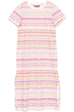 Missoni Abito con motivo a zigzag