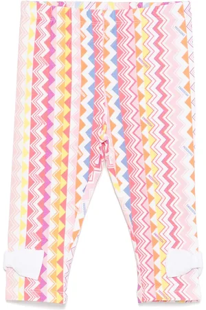 Missoni Leggings con motivo a zigzag