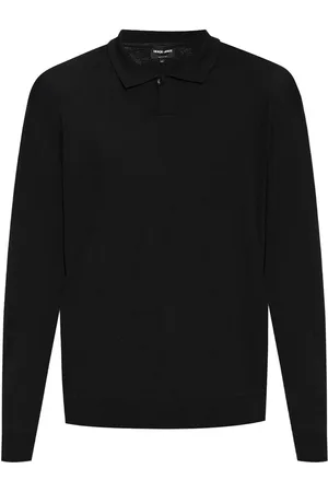 Giorgio Armani Polo in maglia fine