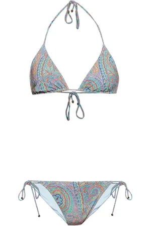 Etro Set bikini con stampa paisley