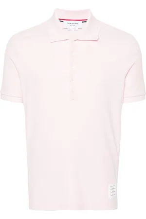 Thom Browne Polo con dettaglio a 4 righe