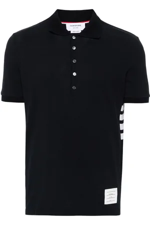 Thom Browne Polo con dettaglio a 4 righe