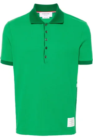 Thom Browne Polo con dettaglio a 4 righe