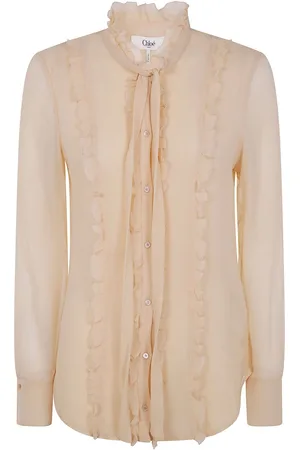 Chloé Blusa con ruches