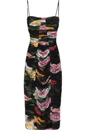 Dolce & Gabbana Abito midi a fiori