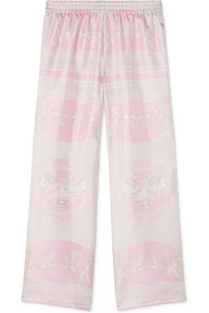 VERSACE Pantaloni sportivi con stampa