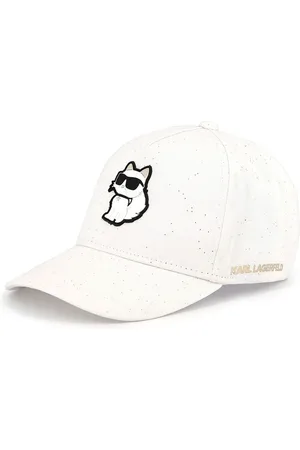 Karl Lagerfeld Cappello da baseball con stampa