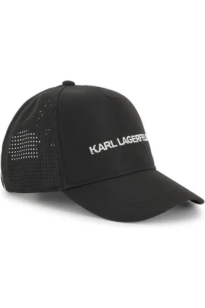 Karl Lagerfeld Cappello da baseball con ricamo