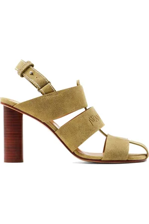 J.W.Anderson Sandali in suede con tacco