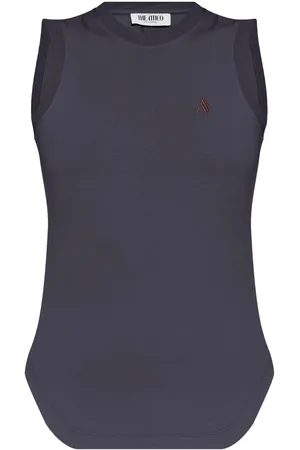 The Attico Top con ricamo