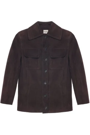 Khaite Giacca-camicia in pelle