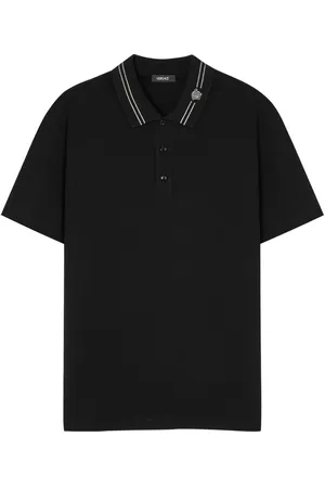 VERSACE Polo con ricamo Medusa