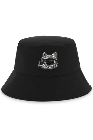 Karl Lagerfeld Cappello bucket con stampa
