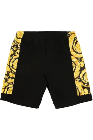 VERSACE Shorts con stampa barocca