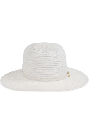 Melissa Odabash Fedora con design intrecciato