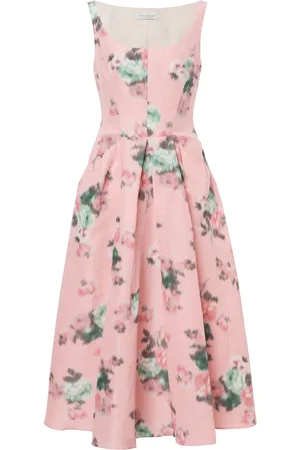 Serafini Abito midi a fiori