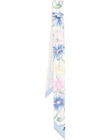 Salvatore Ferragamo Sciarpa con stampa floreale