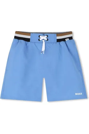 HUGO BOSS Costume da bagno con bordo a righe