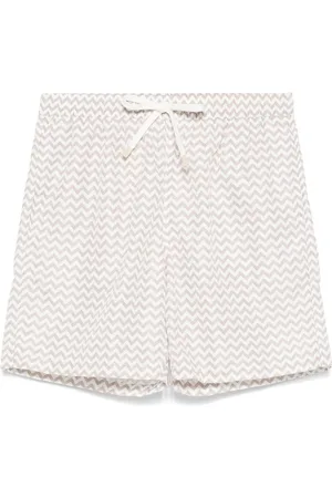 ELEVENTY Costume da bagno con stampa chevron
