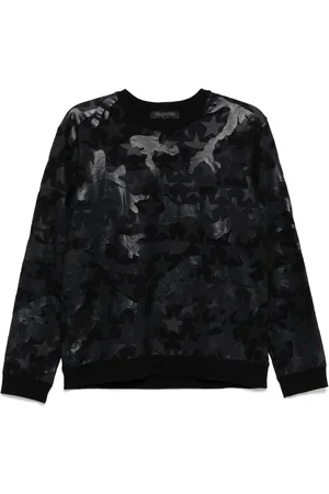 VALENTINO GARAVANI Felpa con stampa camouflage