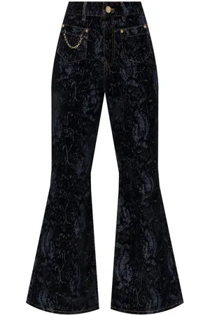 Ganni Pantaloni Jeansy svasati