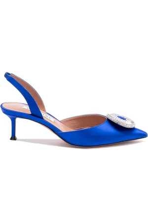 Aquazzura Pumps Crystal Hoop Sling 50m