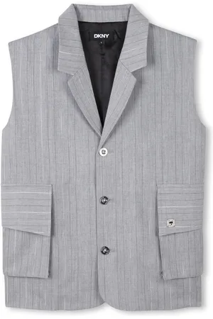 DKNY Canotta a righe lamé