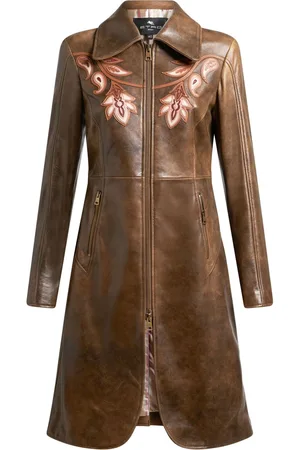Etro Cappotto di pelle