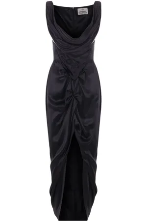 Vivienne Westwood Abito Long Panther smanicato
