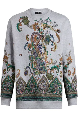 Etro Felpa con stampa paisley