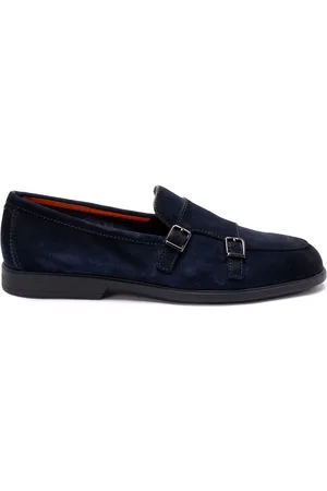 santoni Mocassini in pelle scamosciata