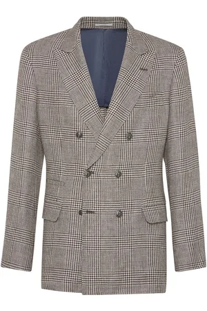 Brunello Cucinelli Blazer in pied-de-poule