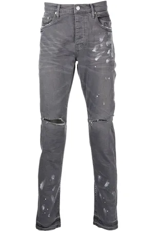 Purple Brand Jeans slim con effetto vissuto