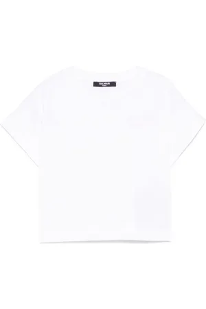 Balmain T-shirt con stampa logo
