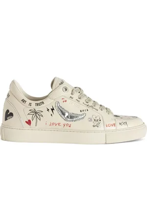 Zadig & Voltaire Sneakers Fly On Love Tag