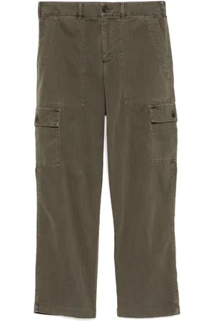 James Perse Pantaloni Utility con motivo a spina di pesce