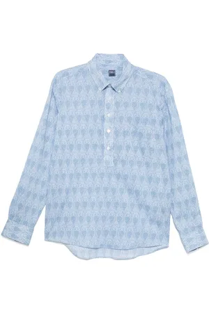 FEDELI Camicia con stampa paisley