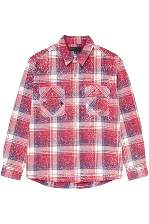 Purple Brand Camicia a maniche lunghe con stampa