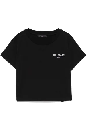 Balmain T-shirt con stampa logo