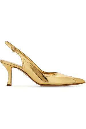 Salvatore Ferragamo Pumps metallizzate 70mm