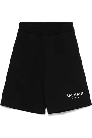 Balmain Shorts con applicazione logo