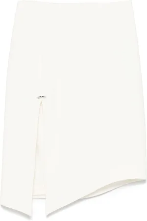 MUGLER Gonna midi con pinces